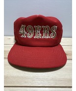 Vintage San Francisco 49er’s Snap Back Trucker Hat  Red Golf Style NFL H... - €34,24 EUR