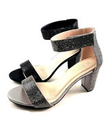 Blossom Nicky-4 Block Mid Heel Embellished Strappy Dress Sandal Choose S... - £68.35 GBP