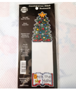 NMI Needle Magic Counted Cross Stitch Bookmark Kit Christmas Deck the Halls - $4.94