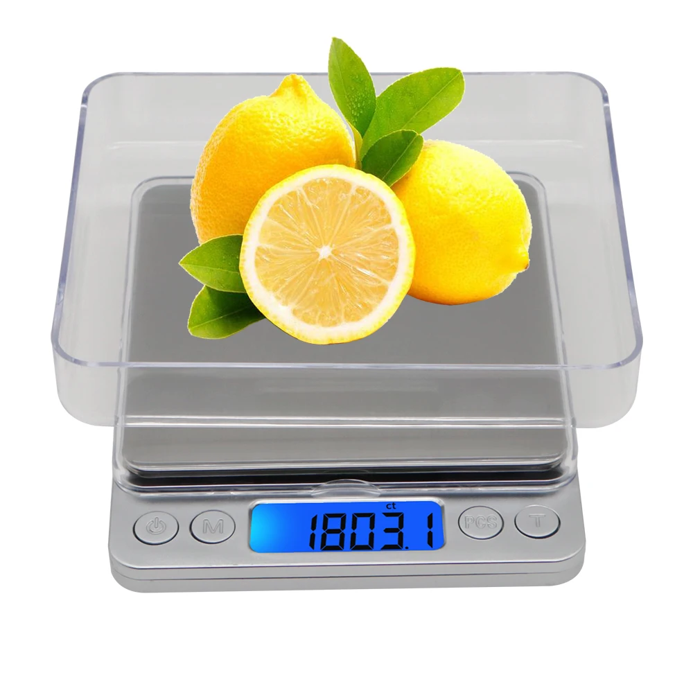 3000g 0.1g Electronic Scale 3kg Digital Scales Pocket Platform Scale Weight Bala - £173.03 GBP