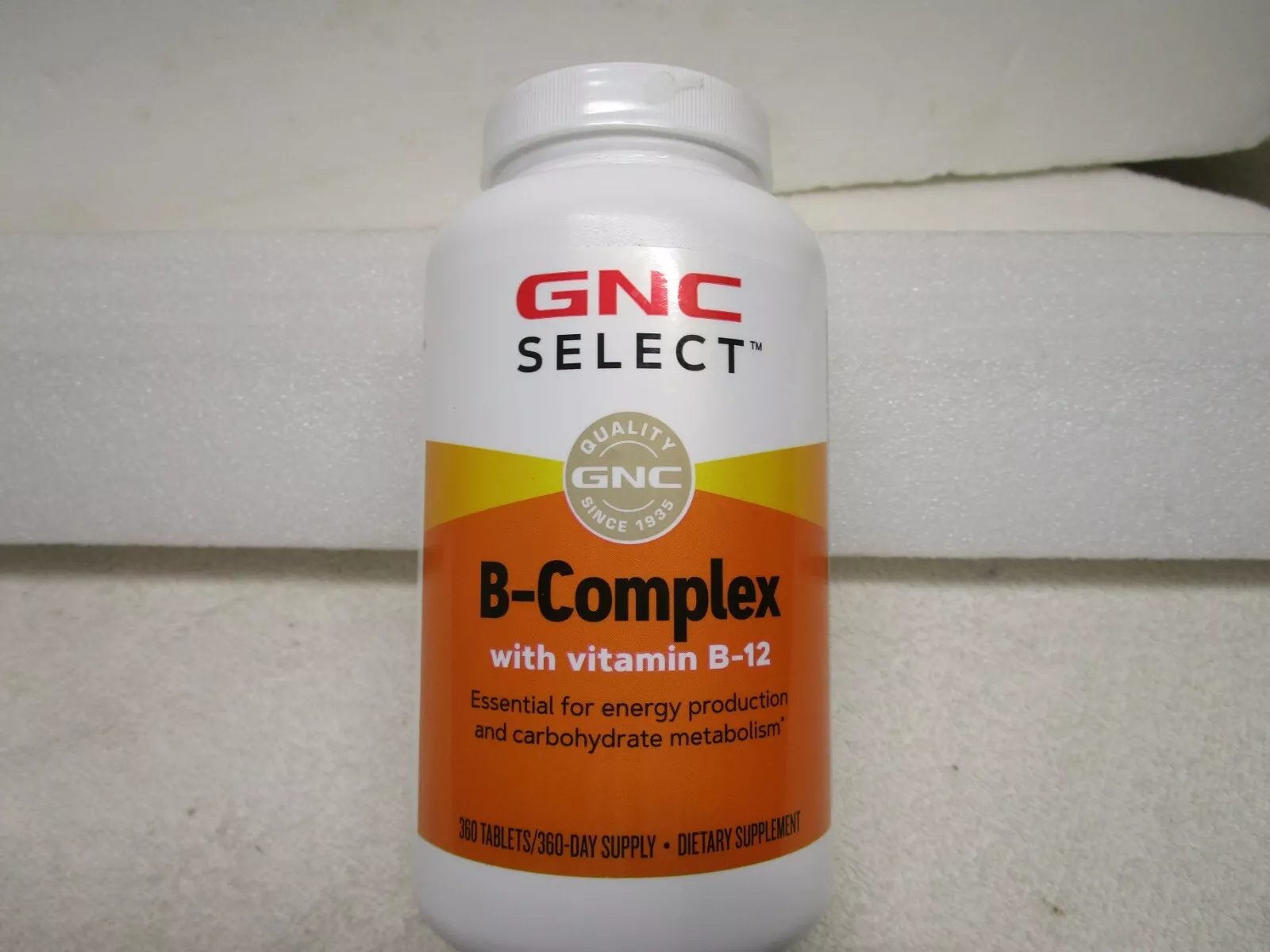 GNC Select B-Complex with Vitamin B-12 360 tablets/360-Day Supply   - $58.09 CAD