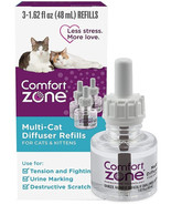 Comfort Zone Multi-Cat Diffuser Refills For Cats and Kittens 3 count Com... - £39.07 GBP