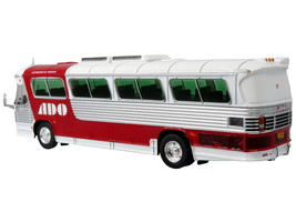 Dina 323-G2 Olimpico Coach Bus &quot;ADO (Autobuses de Oriente)&quot; White and Silver wit - £51.51 GBP