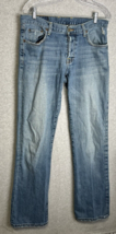 Lucky Brand Dungarees Mens Jeans Slim Bootleg Long Length Size 33 - £18.37 GBP