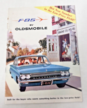 1960 Oldsmobile Original Color Brochure 9 pages  F85 New Size Low Price - $228.35 MXN