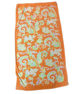 Lauren Ralph Lauren Cabana Floral Beach Pool Towel Red Yellow 34x 61 - £27.53 GBP