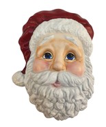 Santa Claus Wall Hanging Christmas Decor Ceramic Christmas Holiday 10 x ... - £47.66 GBP