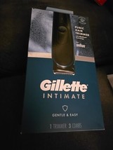 NEW Gillette Intimate Men&#39;s Pubic Hair Trimmer Waterproof  Groomer - $34.60