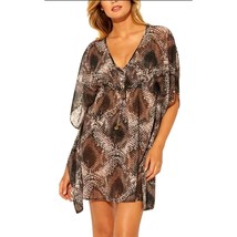 BLEU ROD BEATTIE Cover-up Swimwear Snake Skin Games Caftan swimsuit Cover - £41.11 GBP