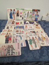 Sewing Pattern Lot 1980&#39;s Vtg Clothing Men Women McCall&#39;s Simplicity Costume - £16.64 GBP