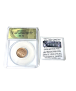 MS70 Rare Highest Grade 1857 Indian Head Cent Fantasy Overstrike Daniel ... - £793.27 GBP