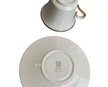 Set of 2 Lenox Eternal  Cream Gold Trim Tea Coffee Cup &amp; Saucer - £10.40 GBP