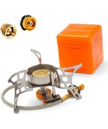 Backpacking Camp Stove Ready To Light With Integrated Ignition System; - $34.98