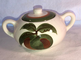Stangl Orchard Song Sugar Bowl With Lid Mint - £11.85 GBP