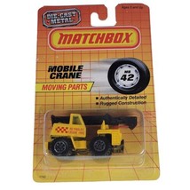 MATCHBOX MOBILE CRANE TRUCK NEW REYNOLDS CRANE HIRE VINTAGE 1987 CONSTRU... - £6.78 GBP