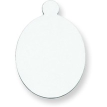 Sterling Silver Oval Stamping Disc 0.035&quot; - £22.59 GBP