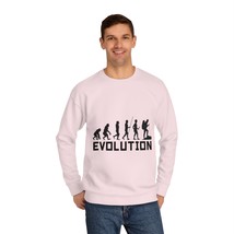 Unisex Adult Crewneck Sweatshirt: Evolutionary Silhouettes - £33.86 GBP+