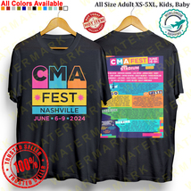 Cma Festival Nashville 2024 T-shirt All Size Adult S-5XL Kids Baby&#39;s Toddler - £18.79 GBP+