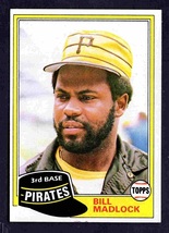 Pittsburgh Pirates Bill Madlock 1981 Topps #715 ! - £0.39 GBP