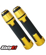 GSXR 1000 Black Gold Grips Suzuki 2001-2018 2019 2020 2021 Comfort Racin... - $83.91 CAD