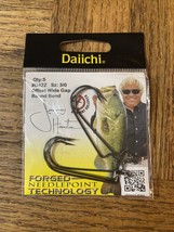 Daiichi Offset Wide Gap Hook Size 3/0 - £6.19 GBP