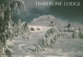Postcard Timberline Lodge and Mount Hood Oregon Unused Continental Card - £4.63 GBP