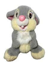 Vintage Plush Disney Bambi Thumper Bunny Rabbit 12 Inch Flat Plastic Eyes - £20.23 GBP