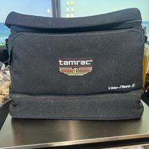 Tamrac Camera Bag Made In USA  Black Shoulder Strap And Dividers Pouch v... - $15.83