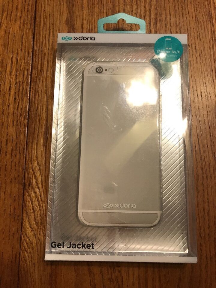 X-Doria Gel Jacket Case for iPhone 6s/6 Clear Ships N 24h