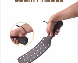 Real Handmade Leather Spanking Paddle BDSM Leather Slapper Slave Fetish ... - $17.53