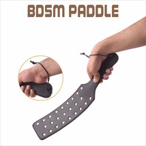 Real Handmade Leather Spanking Paddle BDSM Leather Slapper Slave Fetish ... - $17.53
