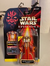 1999 Hasbro Star Wars Episode I Queen Amidala CommTech Collection 1 Jedi USA SW - £10.27 GBP