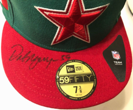 $40 Dallas Cowboys Dat Nguyen #59 NFL Signed Mexico Green Vintage Hat Ca... - $40.16