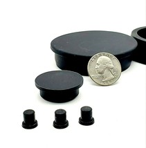 Silicon Rubber Hole Plugs Push In Compression Stem 7/32&quot; to 3/4&quot; Sealed Bumpers - £8.50 GBP+