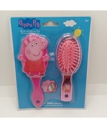 Peppa Pig Girl&#39;s Hair Brush and Mirror 2pc Gift Set by Townley - $160.41 MXN