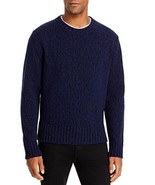 Hugo Boss Men&#39;s Siove Wool Blend Crewneck Sweater in Navy-Medium - $1,497.41 MXN