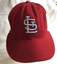 St Louis Cardinals Cap Hat Official On-Field Hat 7 Small Cool Base NEW ERA 59 50 - $14.85