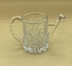 Princess  House lead Crystal 3” Watering Can # 856 Highlights - £10.27 GBP