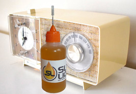 Slick Liquid Lube Bearings Synthetic Oil for GE General Electric Clock Radio - £7.64 GBP