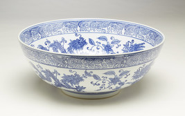 Zeckos AA Importing 59816 Blue And White Bowl - £120.16 GBP