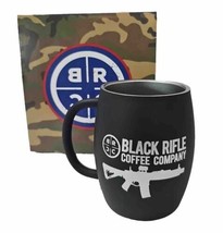 Black Rifle Coffee Company Stainless Mug Matte Black New With Box - £19.29 GBP