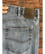 Lee Relaxed Straight Leg Jeans 36/30 Blue Denim Pants 100% Cotton 5 Pock... - $8.55