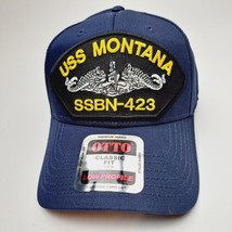 Uss Montana SSBN-423 Baseball Cap Hat Submarine Service Us Navy Military Patch - £10.26 GBP