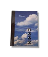 Menasha Wisconsin High School Memory Yearbook Nicolet 1996 Blue Jays Vol... - £24.30 GBP