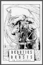 BEAUTIES &amp; Their BEASTS~FANTASY Dragons &amp; Creatures Portfolio ~Fred Rawles - $11.87