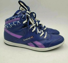 Reebok Classic Purple Shoes Women&#39;s Size 10 Sneakers - £49.70 GBP