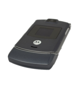 Motorola RAZR V3m Flip Phone Grey Needs Battery (Sprint) - $23.74