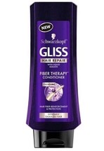 Schwarzkopf Gliss Fiber Therapy Conditioner Hair Repair W/Keratin 13.6 fl oz - £13.27 GBP