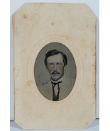 Tintype Attractive Man Wood Hillyard Lamar Winchester Baltimore Hagersto... - £15.86 GBP