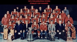 1975 PHILADELPHIA FLYERS 8X10 PHOTO HOCKEY PICTURE TEAM NHL WIDE BORDER - £3.87 GBP